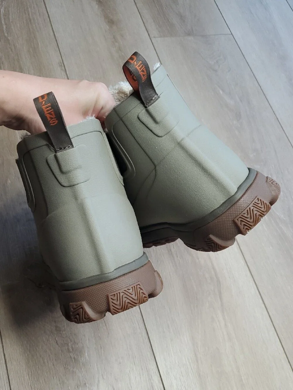 Grundens Deviation Sherpa Men's Insulated Slip-On Rain Ankle Boots Size 13